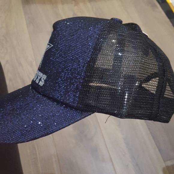 Dallas cowboys glitter  Trucker Hats - Picture 3 of 3